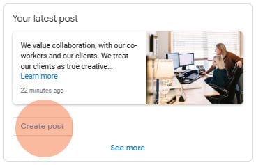 Create Posts Google My Business Cazarin Interactive Image